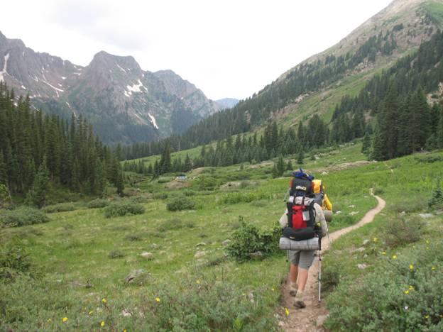 backpacking through Chicago Basin © 2012 Frosty Wooldridge