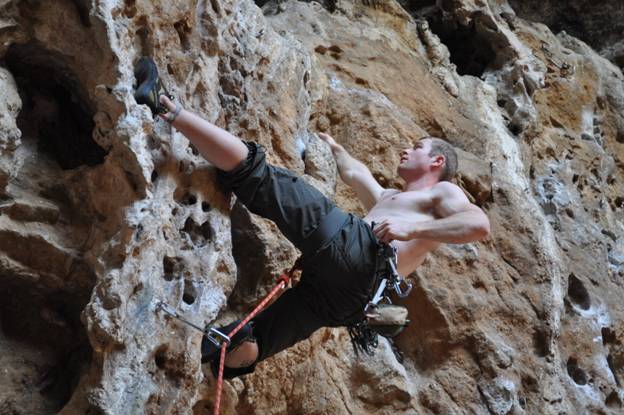 Rock climbing in Sperlonga, Italy © 2012 Frosty Wooldridge